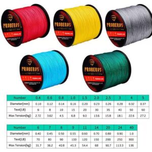 Proberos braided line - best fishing braided line