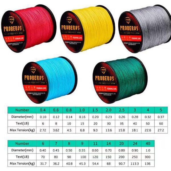 Proberos braided line - best fishing braided line